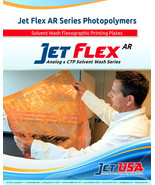 Jet Flex Analog 0.112" Flexo Photopolymer Plate : AR-284-SK - 24" x 30"      112 - $396.00