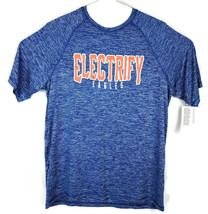 Mens Large Electrify Eagles Shirt Blue - £9.53 GBP