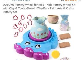 Lehoo Castle Pottery Wheel for Kids, Complete Pottery - $14.73
