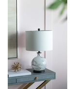 Glass Table Lamp White Gray Modern Decor For Living Room - €154,41 EUR