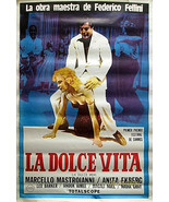 FEDERICO FELLINI:(1960 RARE (EURO) VERSION MOVIE POSTER (CLASSIC FILM) - €601,18 EUR