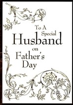 To A Special Husband on Father&#39;s Day - Father&#39;s Day Greeting Card - 28739 - £2.19 GBP