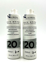 Clairol Professional Pure White Creme Developer 20 Volume 16 oz-2 Pack - £17.59 GBP