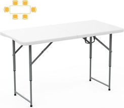 SKOK 330lbs Folding Picnic Table 4 Ft - $46.55