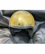 Casco Da Moto Vintage Norcon TW-1 Gold Sparkle Metallico Con Cinturino - €35,58 EUR