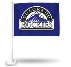 Colorado Rockies Auto Flagge &amp; Fenster Flagge - £6.24 GBP