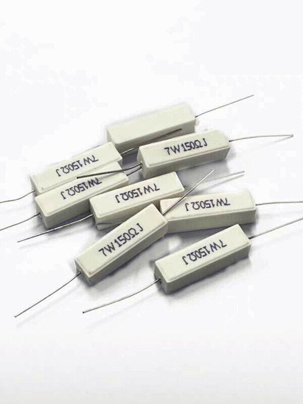 10Pcs 7W Horizontal Cement Resistor Series Resistance Values :0.05 Ohm-6... - $4.77