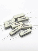 10Pcs 7W Horizontal Cement Resistor Series Resistance Values :0.05 Ohm-68K Ohm - £3.15 GBP