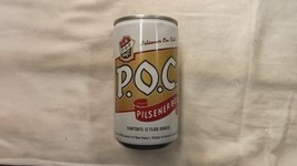 Vintage P O C Beer Can Steel isw - $183.60 MXN