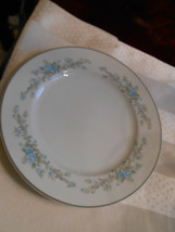 * 1 Royal Court Plate Fine China of Japan Blue Fantasy Salad Lunch Plate 7 3/4&quot; - £7.47 GBP