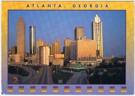 Postcard Atlanta Georgia Skyline - $2.96