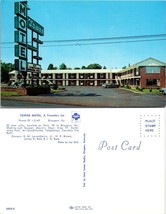 Kentucky Glasgow Travelers Inn Towne Motel Highway 90 Classic Car VTG Postcard - £7.51 GBP