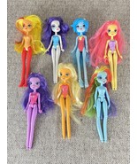 My Little Pony Equestria Girls Dolls 9&quot; ~Lot Of 7 - £17.08 GBP