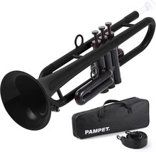 Pampet Professional Plastic Bb Trumpet Standard Trumpet Set For Student,... - €78,18 EUR