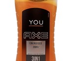 Axe You Energised 200% 3 in 1 Energy Wash for Body, Face &amp; Hair 250 ml - £25.68 GBP