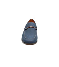 Stacy Adams Richardson Moc Toe Bit Slip On Shoes Navy 25746-410 image 3