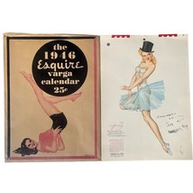 Vintage 1946 Esquire Varga Calendar with Envelope Pinup Girls Art Print ... - $59.61