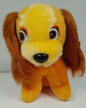 VTG Walt Disney Productions Lady and the Tramp Dog Plush Toy Stuffed W/ Tags - £7.84 GBP