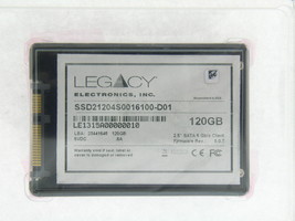 Legacy Electronics Inc 120GB 2.5&quot;&quot; SATA SSD21204S0016100-D01-
show origi... - £94.37 GBP