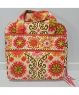 Vera Bradley Folkloric Pattern Tech Organizer Toiletry Bag 9 x 9&quot; Orange... - $19.70 CAD