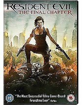 Resident Evil: The Final Chapter DVD (2017) Milla Jovovich, Anderson (DIR) Cert  - £14.00 GBP