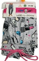 Briefly Stated Ladies Soft Sleep Pants Makeup Girl Pajama Size M (8-10) NWT - $9.79