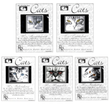 Cross Stitch Patterns Cats It&#39;s All in the Eyes Ronnie Row Lot of 5 Pen ... - £35.96 GBP