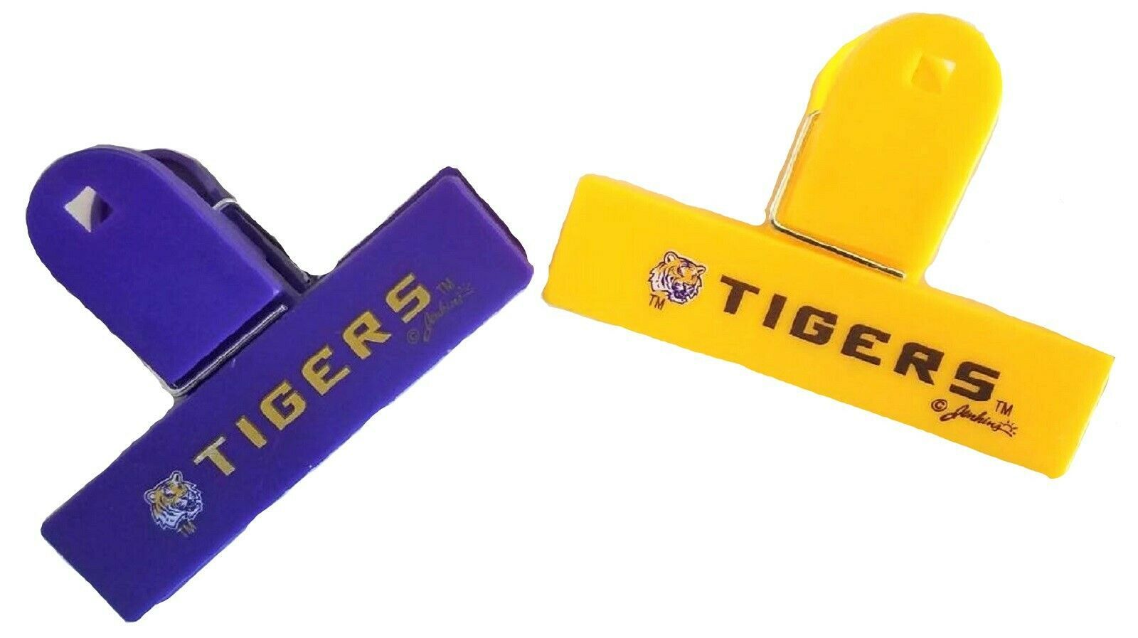 Primary image for LSU Tigers College Chip Clip Magnet 2 Pack