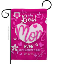 Best Mom Ever Garden Flag Mother Day 13 X18.5 Double-Sided House Banner - £16.01 GBP