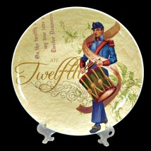 Noble Excellence 12 Days of Christmas TWELFTH DAY Salad Plate 8.25 Inch Drummers - £13.06 GBP