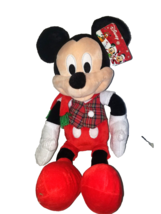 New Disney Mickey Mouse 20&quot; Christmas Plush Toy - $24.99
