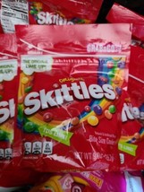 2 SKITTLES Original Grab N Go 9 oz Bag, Resealable SEE PICS (C9) - $13.09