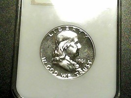 1961 Silver Proof Franklin Half Dollar NGC PF68 - £58.71 GBP