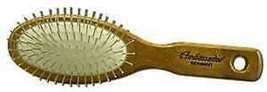 Wooden Handle with Pneumatic Brushes Wood Small Oval\/Steel Pin 5112 - £13.50 GBP