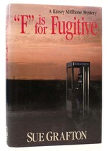 Sue Grafton F Is For Fugitive 1st Edition 2nd Printing - £90.19 GBP