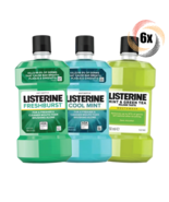 6x Bottles Listerine Variety Flavor Antiseptic Mouthwash | 250ml | Mix &amp;... - $56.81 CAD