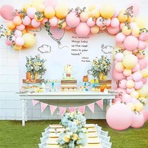 Pastel Balloon Garland Arch Kit Diy Balloon Bouquet Garland Kit Ideal For Baby S - £20.53 GBP