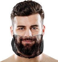 Black Beard Nets for Men Food Service 18&#39;&#39; 1000 Nylon Beard Cover Protector - £88.62 GBP