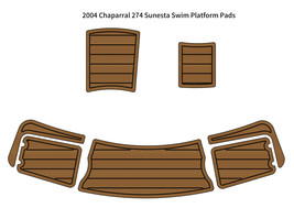 2004 Chaparral 274 Sunesta Swim Platform Boat EVA Foam Teak Deck Floor Pad Mat - £263.52 GBP