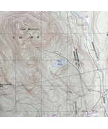 Map Lead Mountain Maine USGS 1987 Topographic Geo 1:24000 27x22&quot; TOPO16 - €38,60 EUR