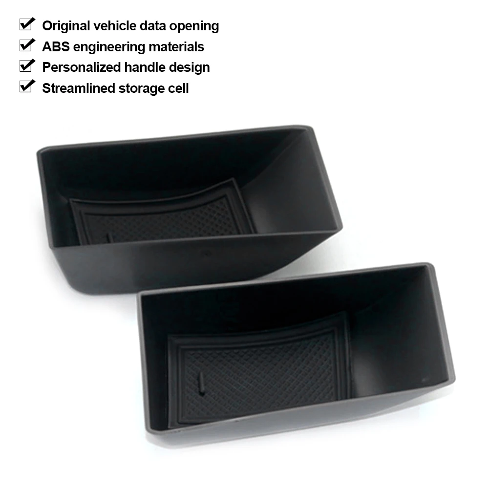 2X Car Front/Back Door Handle Armrest Storage Box Stowing Tidying Car Styling - £15.14 GBP+