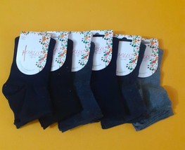 6 Paare Von Socken Kurz Damen Brett Smollato Baumwolle Heiß Horus 301 Ko... - £9.32 GBP