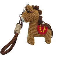 gnome other Knitted toy,Horse Keychain Perfect Gift for Women, Kids - $12.89