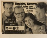 That Drew Carey Show Tv Series Print Ad Vintage Drew Carey Marion Ross TPA2 - $5.93