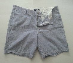 CHAPS Men Size 38 Seersucker Cotton Shorts  - £15.46 GBP