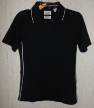 EXCELLENT WOMENS EP PRO &quot;TOUR DRY&quot; BLACK POLO SHIRT  SIZE S - $18.65