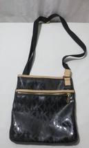 Michael Kors  Patent Leather Adjustable  Strap Crossbody Shoulder Bag Black - £27.46 GBP