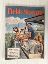 Field &amp; Stream - July 1956 - Raphael Cavaliere, C E Monroe, Glenn Grohe &amp; More! - £8.64 GBP