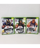 Lot Of 3 Microsoft Xbox Games, All 2003 Sport Titles NCAA, NFL (Madden),... - £11.07 GBP
