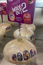 Disney Parks Pixar Inside Out 2 Control Room Anxiety Joy Christmas Ornam... - $39.99